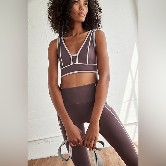 FP Movement You’re A Peach leggings Chaga brown size S - Picture 3 of 16